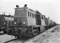 836253 Afbeelding van de diesel-electrische locomotief nr. 602 (ex-War Department USATC, serie 600, later vernummerd ...